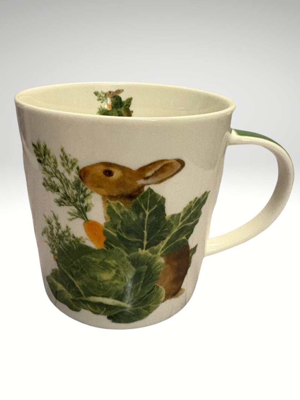 PPD Martha Collins Bunny Rabbit New Bone China Cottagecore Coffee Mug(SKU:220MI)